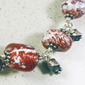 #980 Fire Agate bracelet